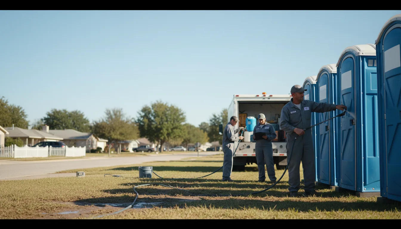 Long-Term Portable Toilet Rental in Thoreau, NM near me